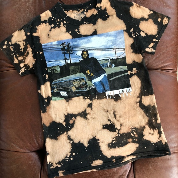 Control Other - 3/$21 Ice Cube Bleach Splotched TShirt S